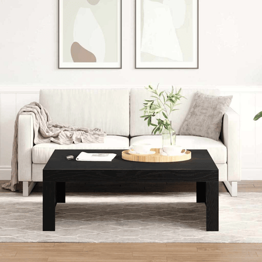 Mesa de Centro, Mesa baixa, Carvalho Preto 100 x 100 x 35 cm