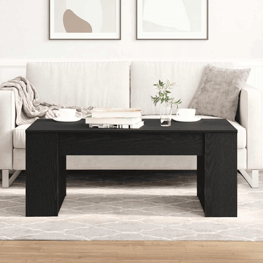 Mesa de Centro, Mesa baixa, Carvalho Preto 102 x 55 x 42 cm