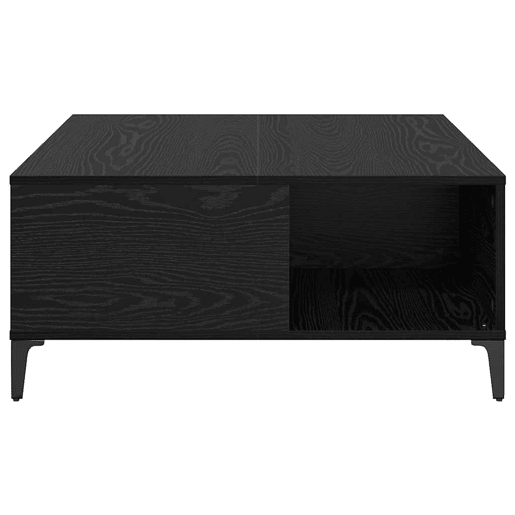 Mesa de Centro, Mesa baixa, Carvalho Preto 80 x 80 x 36,5 cm