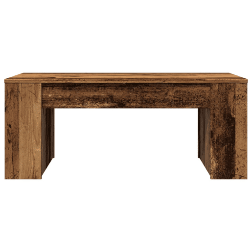 Mesa de Centro, Mesa baixa, 102x55x42 cm derivados de madeira madeira velha