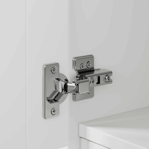 Armário alto 140x38,5x175 cm - Vitrine, armário de cozinha e sala de jantar com gavetas, estilo moderno minimalista - Branco