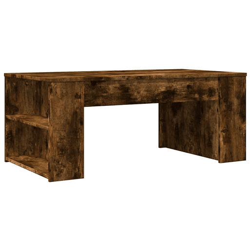 Mesa de Centro, Mesa baixa, 102x55x42 cm madeira processada carvalho fumado