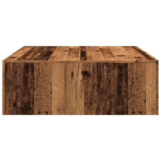Mesa de Centro, Mesa baixa, 100x100x35 cm deriv. de madeira madeira velha
