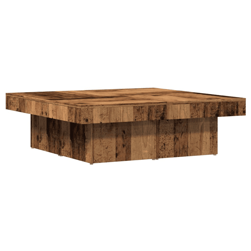 Mesa de Centro, Mesa baixa, 90x90x28 cm derivados de madeira madeira velha