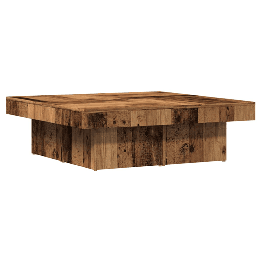 Mesa de Centro, Mesa baixa, 90x90x28 cm derivados de madeira madeira velha