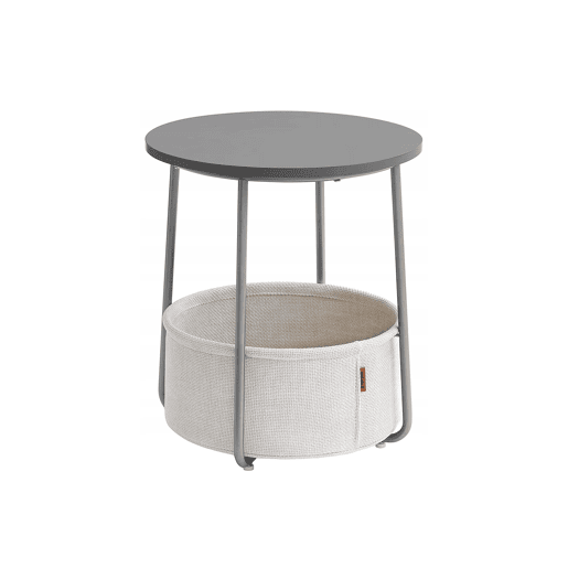 MESA LATERAL, cinzenta