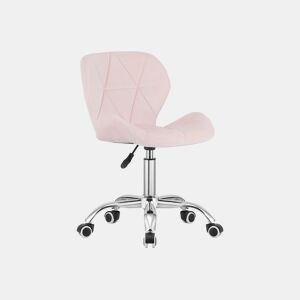CADEIRA de escritório Avola, rosa claro