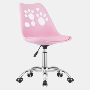 Estampado de cadeira INFANTIL, cor-de-rosa