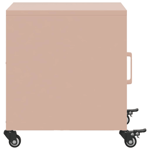 Soluna Home - Mesas de cabeceira Aço laminado a frio 2 piezas 36 x 39 x 43,5 cm