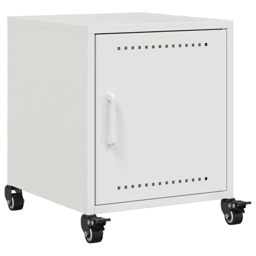 Soluna Home - Mesas de cabeceira Aço laminado a frio 2 piezas 36 x 39 x 43,5 cm