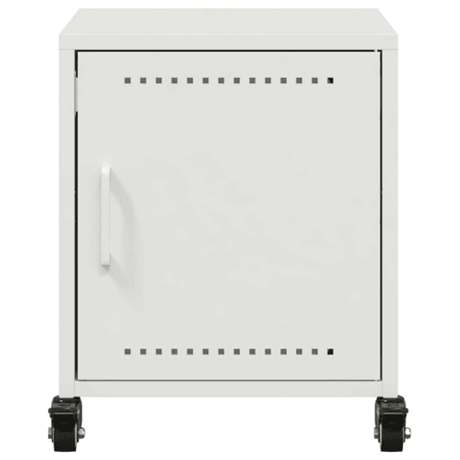 Soluna Home - Mesas de cabeceira Aço laminado a frio 2 piezas 36 x 39 x 43,5 cm