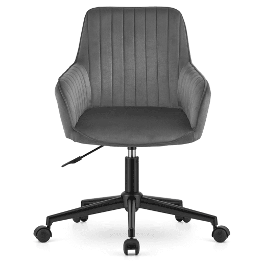 Poltrona SWIVEL Roxy - veludo cinzento escuro
