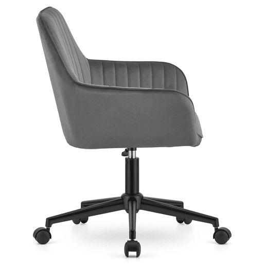Poltrona SWIVEL Roxy - veludo cinzento escuro