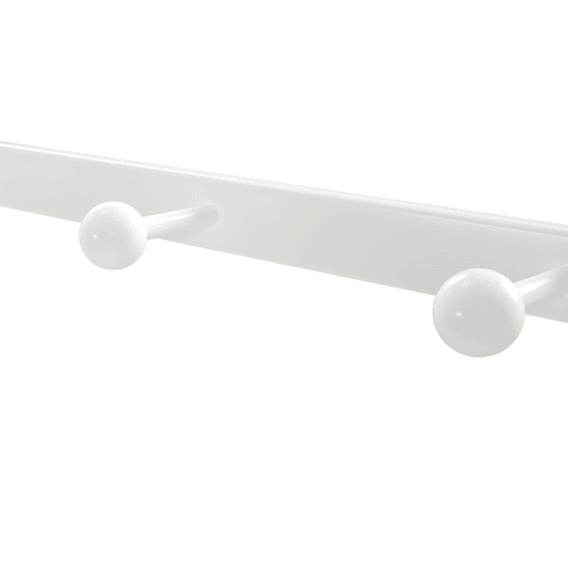 SUPORTE DE PAREDE com cabides de 60 cm, carvalho de Sonomabranco