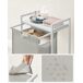 Estanterķa del bańo con cesta de la ropa sucia Estanterķa del bańo con cesta de la ropa sucia Blanco