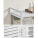 Estanterķa del bańo con cesta de la ropa sucia Estanterķa del bańo con cesta de la ropa sucia Blanco