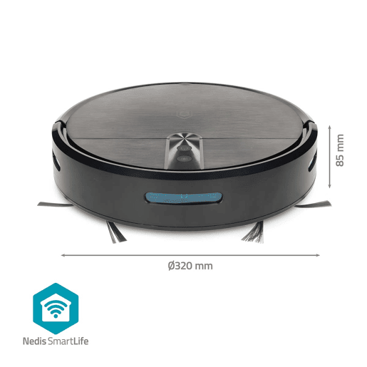 Aspirador Robô NEDIS WIFIVCR10CBK