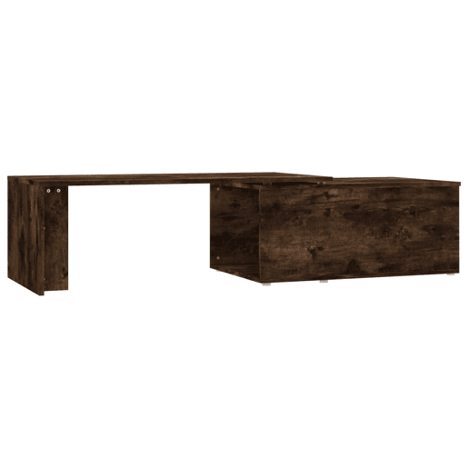 Mesa de Centro, Mesa baixa, 150x50x35cm derivados de madeira carvalho fumado