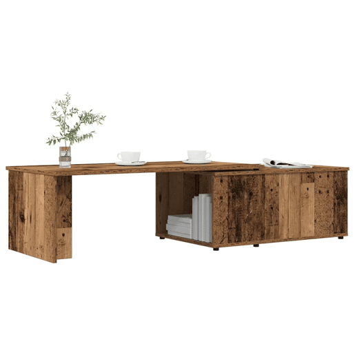 Mesa de Centro, Mesa baixa, madeira antiga 150x50x35 cm madeira trabalhada