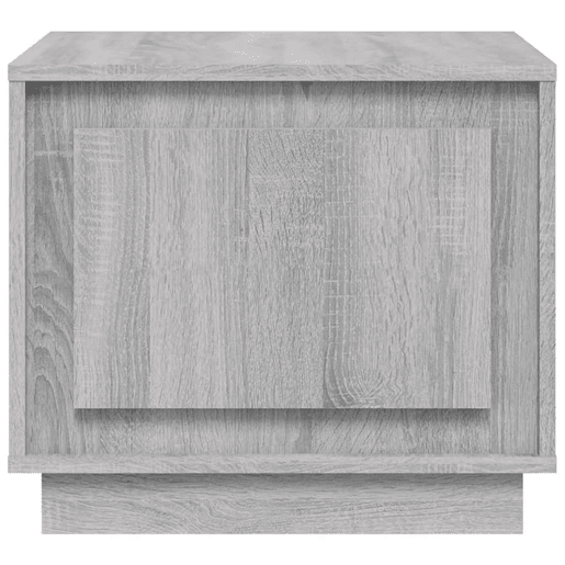 Mesa de Centro, Mesa baixa, 51x50x44 cm derivados de madeira cinzento sonoma