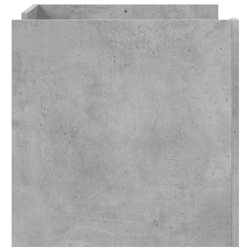 Mesa de Centro, Mesa baixa, 80x50x50 cm derivados de madeira cinza cimento