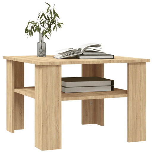 Mesa de Centro, Mesa baixa, derivados de madeira carvalho sonoma