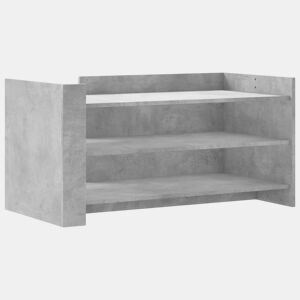 Mesa de Centro, Mesa baixa, 100x50x50cm derivados de madeira cinza cimento