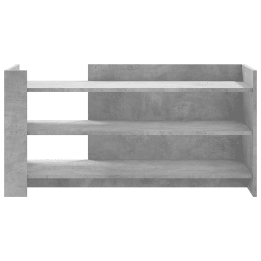 Mesa de Centro, Mesa baixa, 100x50x50cm derivados de madeira cinza cimento