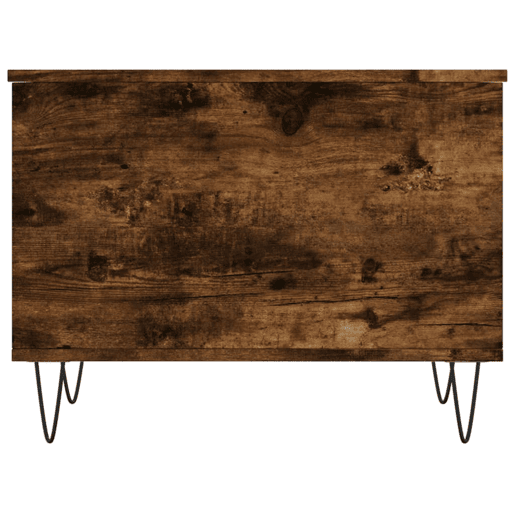 Mesa de Centro, Mesa baixa, 60x44,5x45 cm derivados madeira carvalho fumado