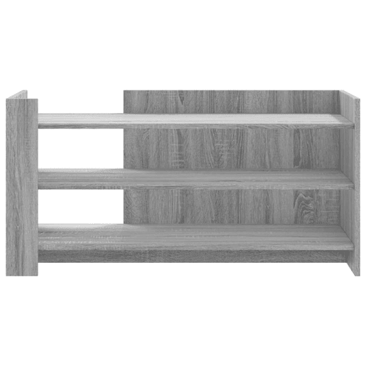 Mesa de Centro, Mesa baixa, 100x50x50cm derivados de madeira cinzento sonoma