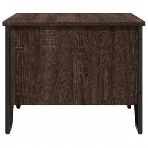 Mesa de Centro, Mesa baixa, 75x51x40 cm derivados madeira carvalho castanho