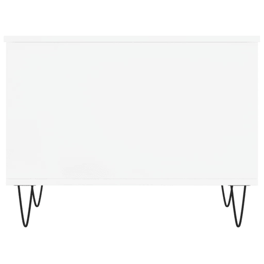 Mesa de Centro, Mesa baixa, 60x44,5x45 cm derivados de madeira branco
