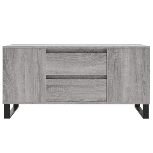 Mesa de Centro, Mesa baixa, derivados de madeira sonoma cinza