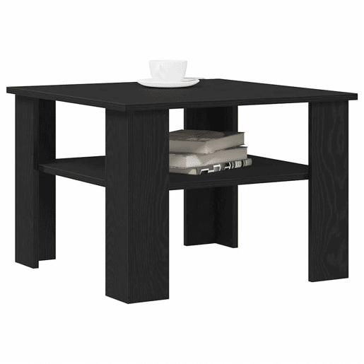 Mesa de Centro, Mesa baixa, Carvalho Preto 60 x 60 x 42 cm