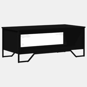 Mesa de Centro, Mesa baixa, 100x51x40 cm derivados de madeira preto