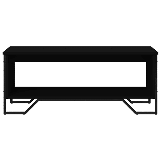 Mesa de Centro, Mesa baixa, 100x51x40 cm derivados de madeira preto