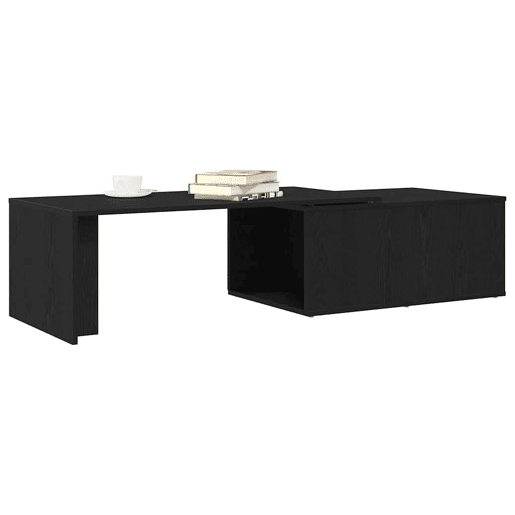 Mesa de Centro, Mesa baixa, Carvalho Preto 150 x 50 x 35 cm