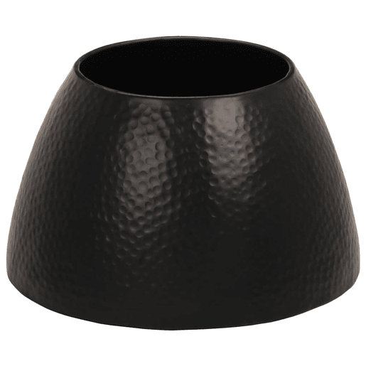 Mesa de Centro, Mesa baixa, em alumínio martelado Ø 50x30 cm preto Mesa de Centro, Mesa baixa, em alumínio martelado Ø 50x30 cm preto