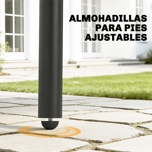 Outsunny Mesa de Jantar de Jardim Retangular, 120x70x72 cm, Mesa de Terraço Exterior de Aço com Tampo com Ripas, para 4 Pessoas, Suporta 50 kg, para Pátio, Varanda, Cinzento