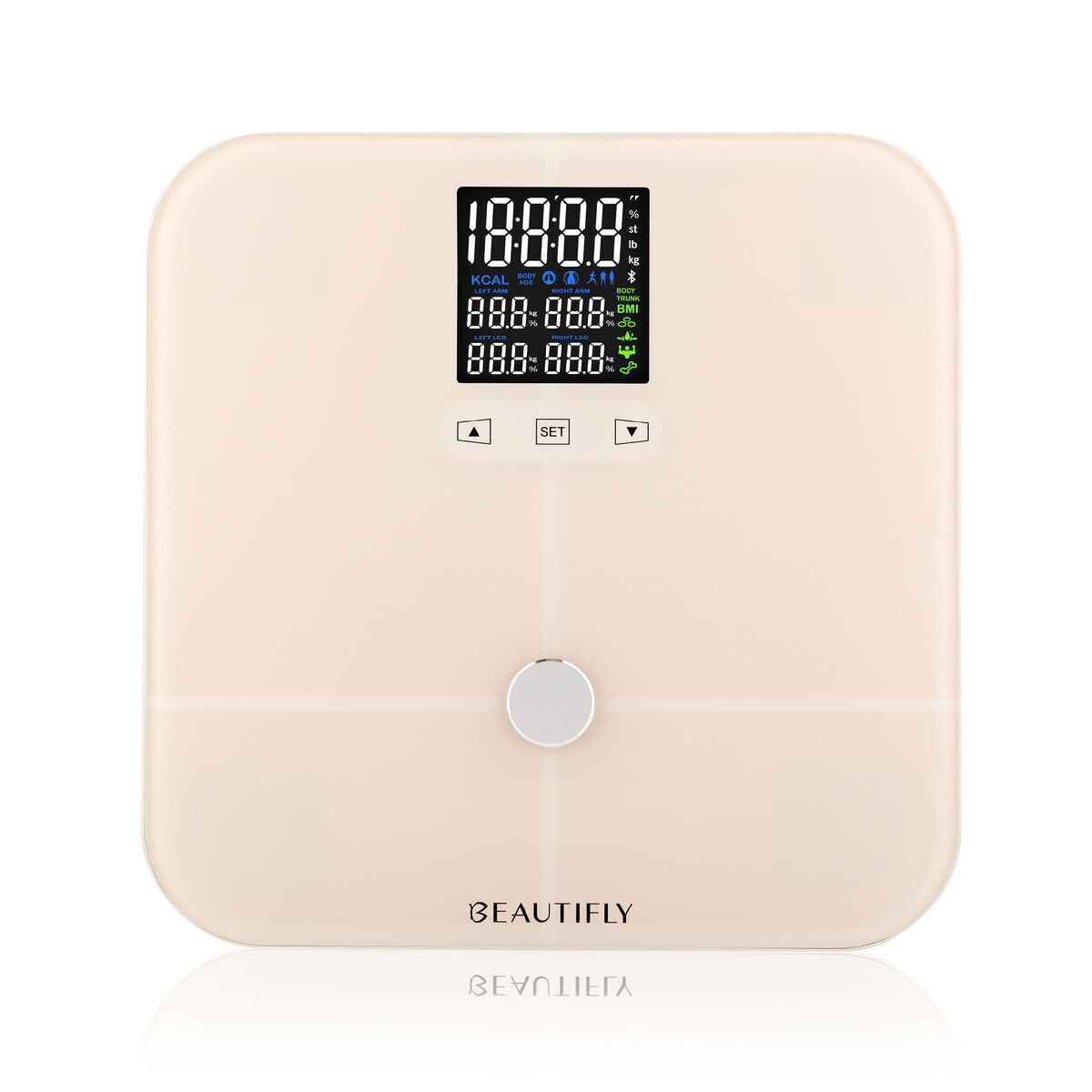 Báscula Digital de Baño Scanner Smart App