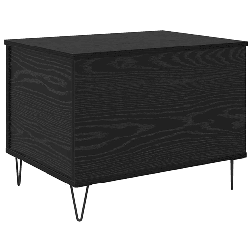 Mesa de Centro, Mesa baixa, Carvalho Preto 60 x 44,5 x 45 cm