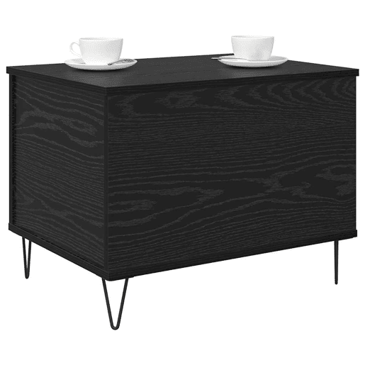 Mesa de Centro, Mesa baixa, Carvalho Preto 60 x 44,5 x 45 cm