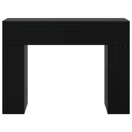 Mesa de Centro, Mesa baixa, Preto 102 x 35 x 75 cm Derivados de Madeira