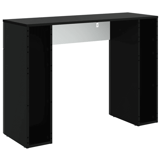 Mesa de Centro, Mesa baixa, Preto 102 x 35 x 75 cm Derivados de Madeira