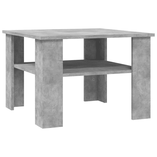 Mesa de Centro, Mesa baixa, derivados de madeira cinzento cimento