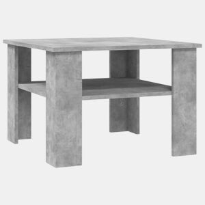 Mesa de Centro, Mesa baixa, derivados de madeira cinzento cimento