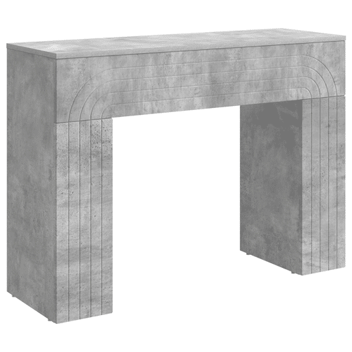 Mesa de Centro, Mesa baixa, Cinzento Cimento 102 x 35 x 75 cm
