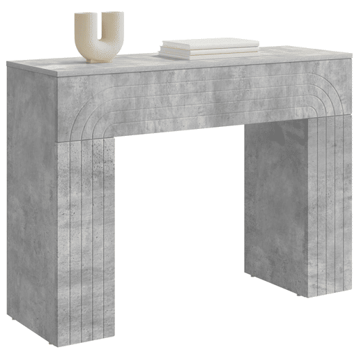 Mesa de Centro, Mesa baixa, Cinzento Cimento 102 x 35 x 75 cm