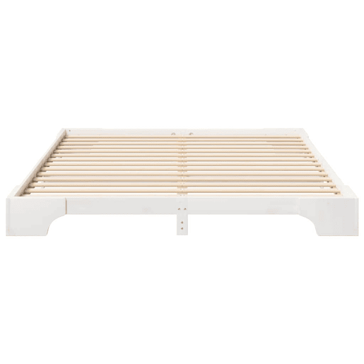 Estrutura De Cama De Casal Simple - Branco 180 x 220 cm