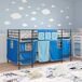 Estructura de Cama Alta Infantil 205x95 Estructura de Cama Alta Infantil 205x95 Azul/ Negro